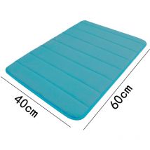 Feiyue - Tapis absorbant en mousse à mémoire de forme pour salle de bain, chambre à coucher