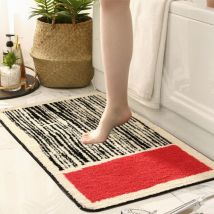 Tapis absorbant pour salle de bain Tapis antidérapant pour porte d'entrée de salle de bain