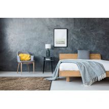 Vivabita - Tapis abstrait effet 3D design intérieur Eddie Marron 240x340