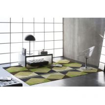 Naf Naf - Tapis abstrait plat design multicolore Tiaret Multicolore 80x150