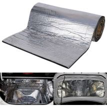 Tapis Amortisseur D'isolation Phonique Thermique De Voiture, 200cmx50cm,Isolation Thermique Et Sonore, pour Le Moteur/Toit/fenêtre(200cmx50cmx10mm)-