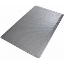 ETM - Tapis ergonomique et comfortable HeavyDuty Diamond Gris 90 x 305 cm