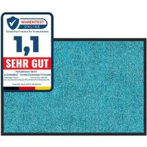 Tapis de Porte Paillasson d'entrée Rhine Turquoise 90 x 120 cm