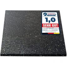 ETM - Tapis Anti-Vibrations 60 x 60 cm Qui absorbe Les Vibrations et Le Bruit, ep = 20 mm