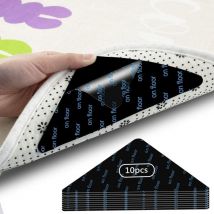 Tapis antidérapant 10 pièces, tapis antidérapant, tapis anti-boucles, tapis antidérapant auto-adhésif