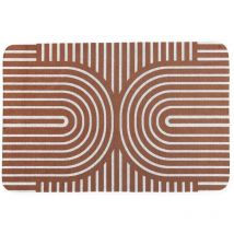 Tapis caoutchouc antidérapant modern 40x60 cm