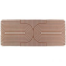 Tapis caoutchouc antidérapant modern 50x120 cm