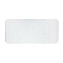 Tapis bain caout 34x74 blanc