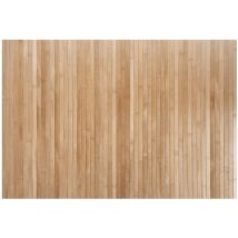 Tapis naturel en bambou 80x150 cm – Antidérapant – Tapis shaggy – Longueur, Largeur, Forme, Type de tapis, Caractéristique tapis, Matières