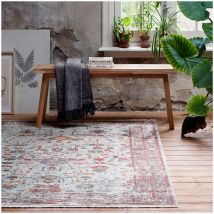 Wecon Home - Tapis beige vintage rayé SoHo Beat Beige 133x190