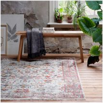 Wecon Home - Tapis beige vintage rayé SoHo Beat Beige 120x170