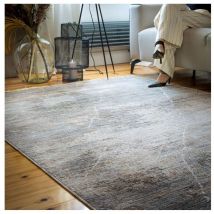 Deladeco - Tapis berbère ethnique multicolore avec franges Frencie Multicolore 60x110