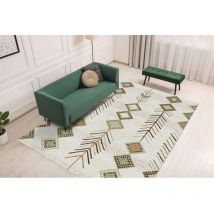 Deladeco - Tapis berbère multicolore ethnique rectangle Hype Multicolore 200x300