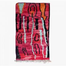 Unamourdetapis - Authentique tapis berbère 165x285 multicolore fait à la main boujaad
