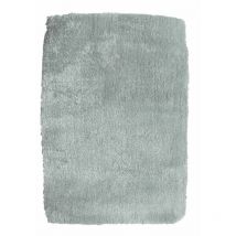 Thedecofactory - best of - Tapis poils longs toucher laineux gris nuage 160x230