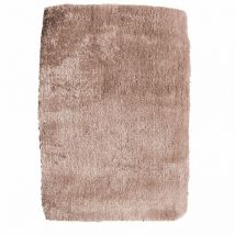 Thedecofactory - best of - Tapis poils longs toucher laineux beige/taupe 60x110