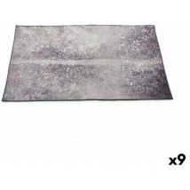 Giftdecor - Tapis white grey 100 x 150 cm (9 pièces)