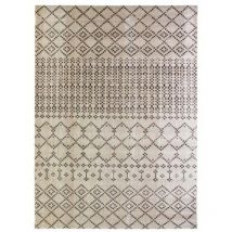 BROCANTE - Tapis style berbère beige 120x170