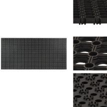 Tapis caoutchouc 22 mm 100 x 150 cm - Tapis Caoutchouc - Tapis Entrée - Tapis Porte - Tapis Exterieur - Tapis Interieur