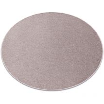 TAPIS cercle EXCELLENCE rose pâle 407 plaine MÉLANGE pink cercle 100 cm