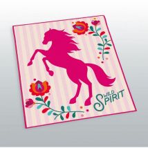 Herding - Tapis - Cheval -Wild Spirit - Rose - 100 cm x 120 cm