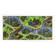 Tapis circuit Dinos - village des dinosaures 95x200 cm