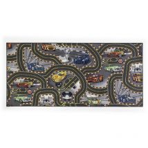 AWE - Tapis circuit voiture - Racers - 140x200 cm - Multicolor