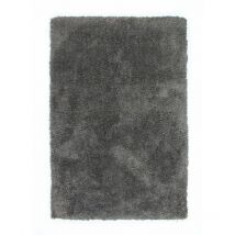 Thedecofactory - cocoon - Tapis toucher laineux et extra-doux taupe 120x170