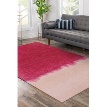 Beneffito - Tapis - Collection Storm Azalea - Tapis - Rouge - 80x150cm - Tapis à Motifs, Finition Artisanale, Tissage en Belgique - Tapis de Moderne