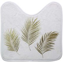 Tapis contour de wc Orbelles Blanc
