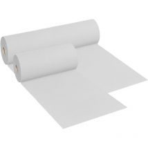 Tapis Coureur Blanc Antidérapant Moquette Entrée Boutique Escaliers Mariage - 100x1300 Cm