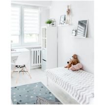 J&kids - Tapis à courtes mèches pour chambre d'enfant Nordic 3 Multicolore 100x150