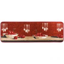 Tapis d intérieur motif tomates 50 x 160 cm