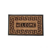 Iperbriko - Tapis d'accueil Kirin 3x Bienvenue 45X75