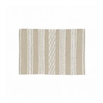 Homemaison - Tapis Rectangle (120 x 170 cm) Blanca, Coton Polyester Fantaisie - 120x170cm - Blanc