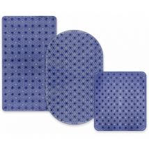 Casa Pura - Tapis de bain Pur Violet-Transparent Tapis de bain 69 x 39cm Ovale