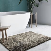 Tapis de bain Amour Rectangulaire Dos antidérapant Jazz Black 60 x 90 cm