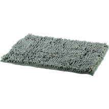 Tapis de bain antidérapant gris