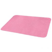 Tapis de bain Dolcie rose poudre