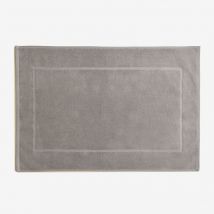 Tapis de bain en coton (50x80 cm) Selyra Sklum Gris Vison