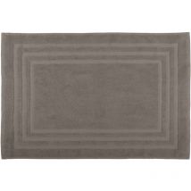 Tapis de bain en coton bio Taupe 45x70 cm