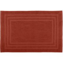 Tapis de bain en coton bio Terracotta 45x70 cm