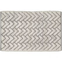 Tapis de bain déco en polycoton 60x120cm