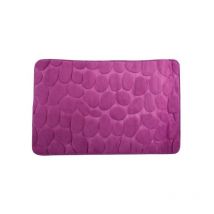 Tapis de bain Microfibre PEBBLE 40x60cm Violet MSV