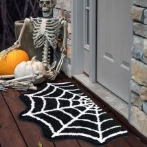 Feiyue - Tapis de bain Halloween Decor Tapis gothique pour salle de bain Tapis d'Halloween Décoration de salle de bain Tapis de chambre gothique