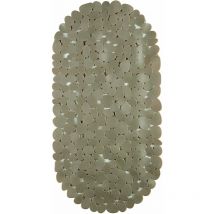 Tapis de bain intérieur gris pierre