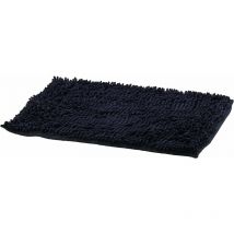 Tapis de bain noir antidérapant