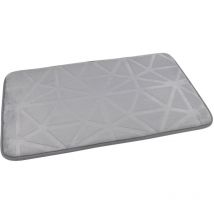 Tapis de bain Origami gris