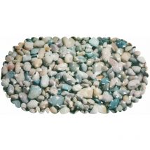 Casa Pura - Tapis de bain Pierre Tapis de bain Différentes formes et tailles 69 x 36cm Ovale