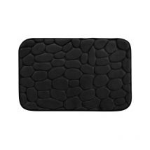 Tapis de Bain 'Ricochet' 50x80cm Noir